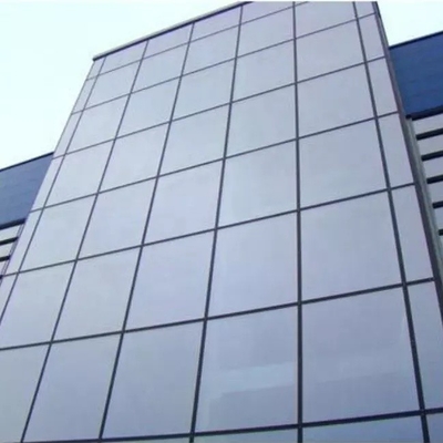 Aluminum Cladding Double Glazed Glass Curtain Wall Modern Waterproof