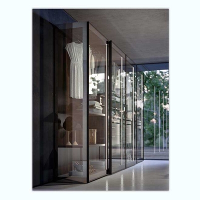 Home Furniture Foldable Wood Luxury Antique High Gloss Wardrobe Smart Design