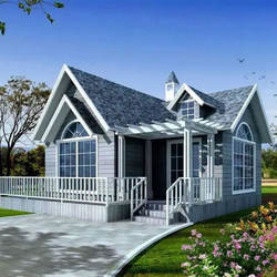 Luxury Design Prefabricated Security Light Steel Frame House Prefab Villa Portable Apartment