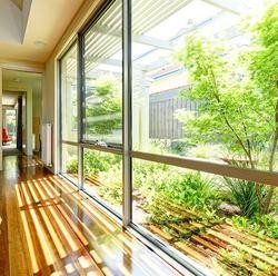 American Style Panoramic Windows And Doors Tempered Glass Aluminum Fixed Picture Window
