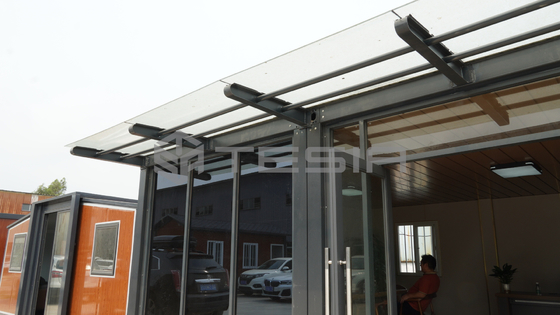 Luxury Ready Made 20FT Light Steel Structure Expandable Prefab Container House
