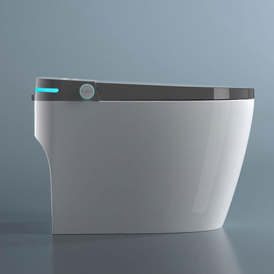 Tesia Modern  Inodoro Ceramic Sensor Sanitary Ware Automatic Wc Floor Mounted Smart Toilet For Sale