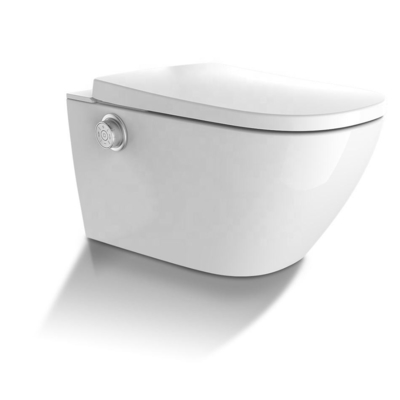 Easy Installation Sanitary Ware Close Stool Round Bowl White Color Heating Toilet