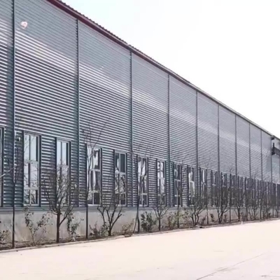 Modern Prefab Steel Structure Building Warehouse Workshop Aircraft Hangar and Office House