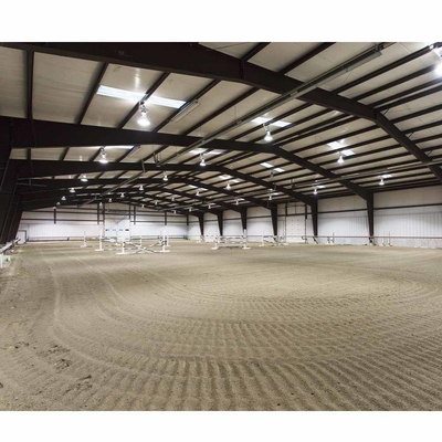Modern Prefab Steel Structure Building Warehouse Workshop Aircraft Hangar and Office House