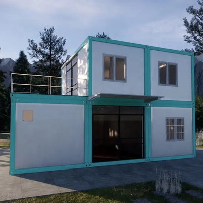 Low Factory Price Two Stoery Container House Light Steel Building Mobile House