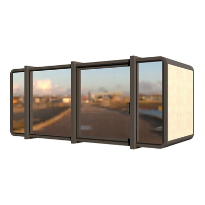 Luxury Customizable Color And Glass Portable 20FT 40FT Prefab Flat Pack Container House With Factory Price