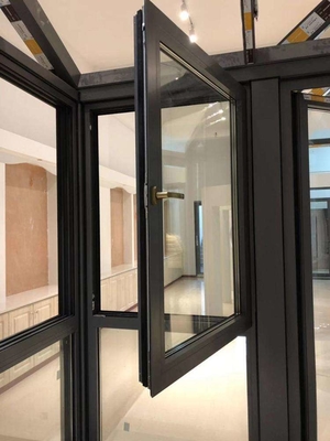Double Glazed Windows and Doors Manufacturer Aluminium Frame Tilt and Turn Window