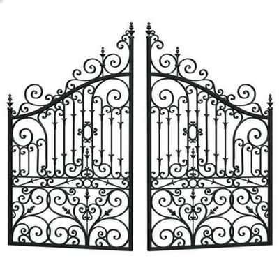 Luxury Antique Wrought Iron Pipe Designs Main Gate for Home Garden Or Outdoors