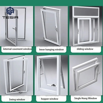 Tesia  Double Glazed Temperated High Quality Aluminum Alloy Sliding Windows and Doors