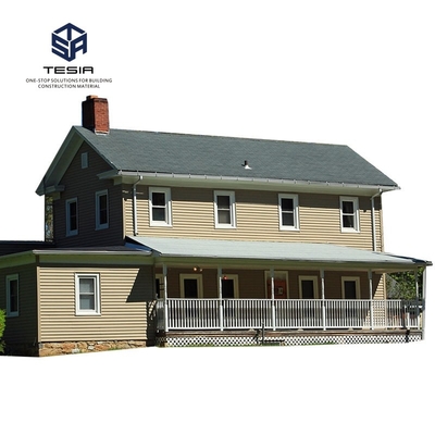 Luxury Design Prefabricated Security Light Steel Frame House Prefab Villa Portable Apartment