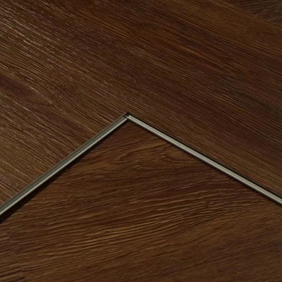 ISO14001 Wood Grain Flooring 4mm Rigid Core SPC Flooring With Click Lock