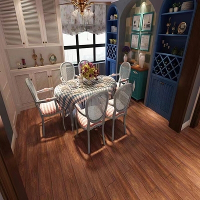 1.5mm To 5.0mm Thick Wood Grain Luxury Vinyl Tile LVT SPC PVC Vinyl Flooring