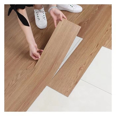 Slip Proof Peel And Stick Wood Planks Self Adhesive Vinyl Floor Tiles 6x36''