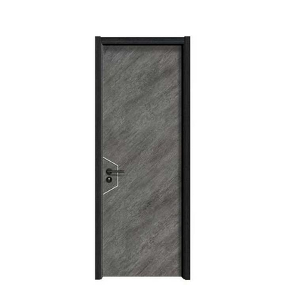 Customized Plywood MDF Wooden Interior Flush Door With Veneer Finish