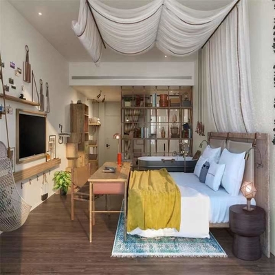 OEM High End Hotel Furniture Museum Ancient Wood Bedroom Furniture