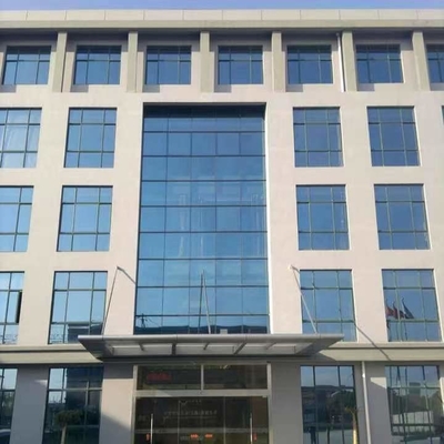 Fashion Double Glazed Aluminium Curtain Wall Low E Glass Curtain Wall Facade