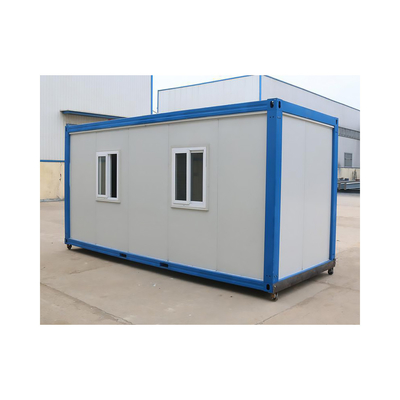 Waterproof Prefabricadas Steel Tiny Container House Flatpack Prefab Home Office Studio