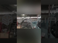 Indoor High Quality Stainless Steel Rod Baluster Spiral Staircase with Tempered Glass Tread Easy Ins