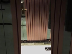 New Modern Metal Flat Exterior Security Steel Wood Doors Turkish Door