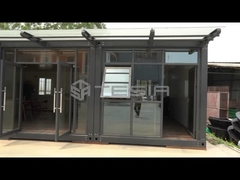 Luxury Ready Made 20FT Light Steel Structure Expandable Prefab Container House