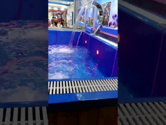 Fiberglass Prefab Customized Color 20FT 40FT Shipping Container Swimming Pool With UPVC Window